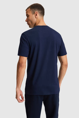 Erkek Lacivert Regular Fit Bisiklet Yaka Ti__rt - U.s. polo assn фото 5