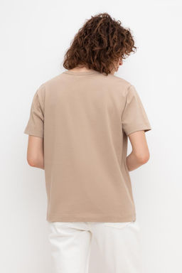 Футболка Very Neat ЕВТ 3238 из хлопка песочная  фото 2