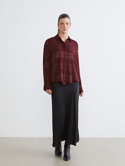 Desenli Oversize Kad?n G?mlek