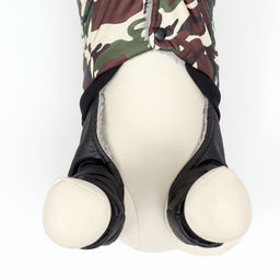 Комбинезон для собак Камуфляжна меховом подкладе, размер S (ДС 25, ОШ 25, ОГ 35 см) - Simaland фото 6