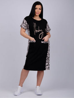 Платье "Иволга" зебра, трикотаж