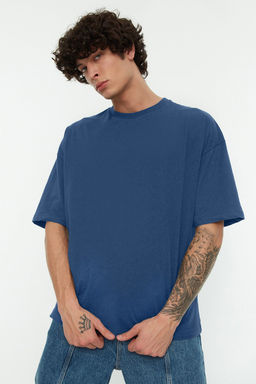 TRENDYOL MAN Tas Oversize/Genis Kesim Bisiklet Yaka Cicek Bask?l? K?sa Kol %100 Pamuklu T-Shirt TMNSS21TS1223 - Trendyolmilla фото 59