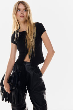 Top de canal? con botones - H&m фото 5