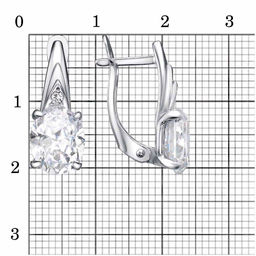 СЕРЬГИ 33815112Пл - Красная пресня фото 3