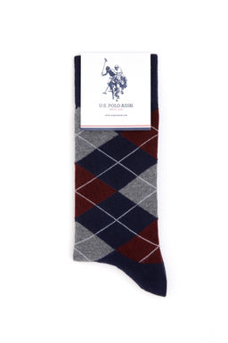 Мужские носки бордового цвета Неожиданная скидка в корзине - U.s. polo assn фото 4