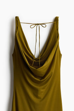Vestido drapeado de punto - H&m фото 3
