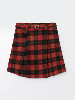 K?z ?ocuk Ekose Etek