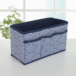 Органайзер для мелочей Доляна Волна, 3 кармана, 251512 см, синий