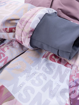 Комбинезон 8з2824 бежевый/орхидея - Nikastyle фото 11