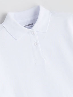 Polo Yaka Basic K?z ?ocuk Ti??rt