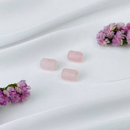 Бусины для украшений из Розового кварца (3 шт)