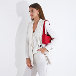 Сумка-багет на молнии, цвет розовый - Simaland фото 6