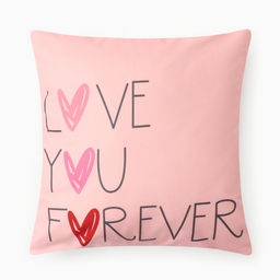 Чехол на подушку Этель Forever, 40?40 см, велюр