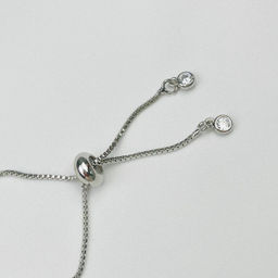 Браслет регулируемый с камнем Аквамарин - Радуга самоцветов фото 4