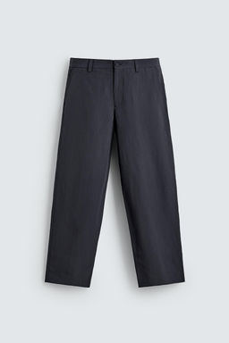 STRAIGHT-LEG FLOWING TROUSERS - Zara фото 6