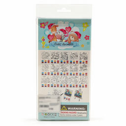 Водная раскраска Животные, с кисточкой и мольбертом - Simaland фото 6