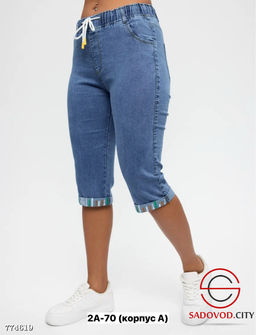 Капри джинсовые женские - Bruno фото 6