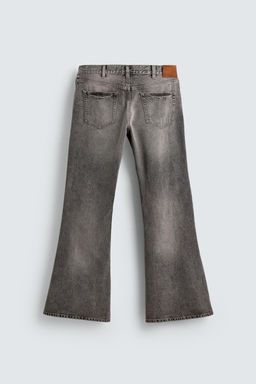 JEANS FLARE FIT / Gris - Zara фото 9