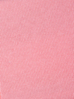 Повязка трикотажная для девочки, кошачьи ушки, молочный с персиковым