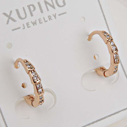 XUPING Серьги с замком кольцо арт. 18 1413 (id 281777)
