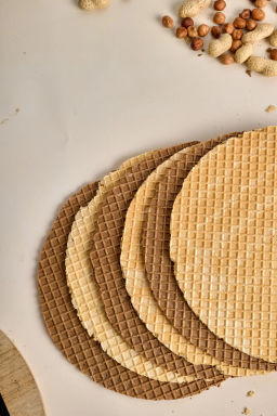 Коржи (ТТ047.10) КРУГ для торта без начинки вес 120 г (Торреро)