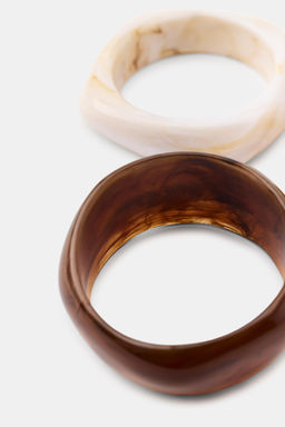 PACK 3 PULSERAS R?GIDAS RESINA / Multicolor - Zara фото 6