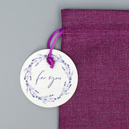 Цена за 5 шт. Мешок подарочный Для тебя, 13 18 см +/- 1.5 см - Дарите счастье фото 3