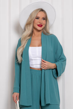 Костюм брючный Сингапур (полынь) К11-89/2 - Николь фото 4