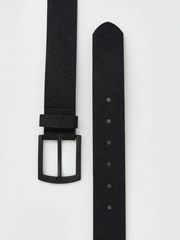 Deri G?r?n?ml? Erkek Kemer