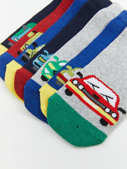 Desenli Erkek ?ocuk Patik ?orap 7li