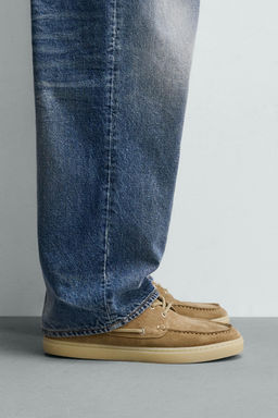 ZAPATO N?UTICO PIEL / Beige
