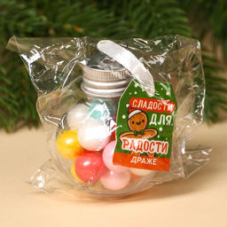 Драже ёлочный шар Сладости для радости, 38 г - Фабрика счастья фото 5
