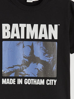 Batman Bask?l? Erkek ?ocuk Ti??rt
