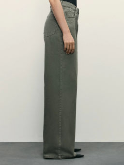 Джинсы wide leg с высокой посадкой / Zarina фото 3