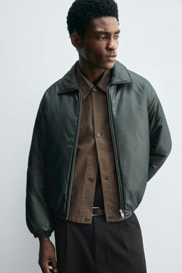 TECHNICAL QUILTED JACKET - Zara фото 5