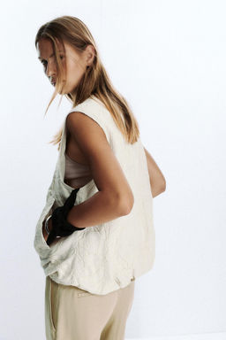 EMBROIDERED GILET - Zara фото 5
