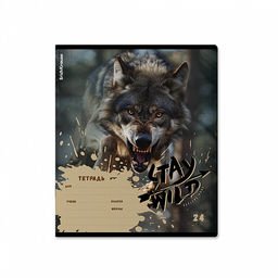 Цена за 10 шт. Тетрадь школьная ученическая ErichKrause Stay Wild, 24 листа, клетка (в плёнке по 10 шт.)_MIX-PACK фото 7