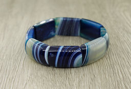 Браслет Афродита агат синий - Agat77 фото 2