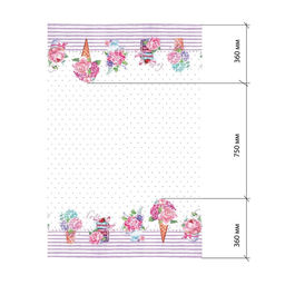 Скатерть «Этель» Сладости 220×147 см, 100% хлопок, репс 210 г/м²