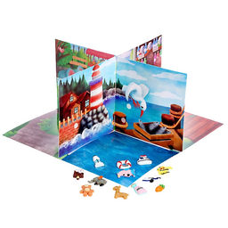 Развивающая игра Собери город, в пакете