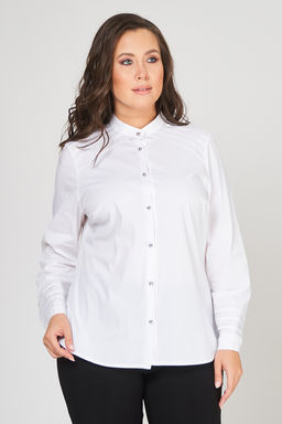 Блуза белая офисная - Olsi фото 6