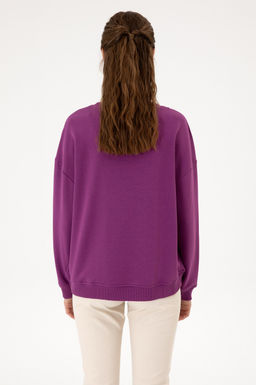 Kad_n Menek_e Sweatshirt Sepette S_rpriz _ndirim - U.s. polo assn фото 5