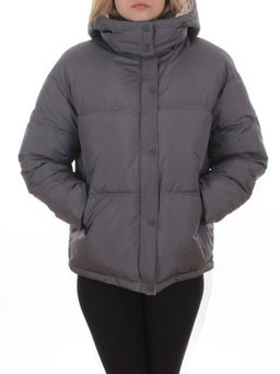 S24-292 GRAY Куртка зимняя женская (150 гр. холлофайбер)