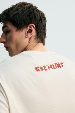 CAMISETA ILUSTRACI?N GREMLINS &  X DYLAN?S T-SHIRT CLUB X ZARA / Blanco roto  фото 7