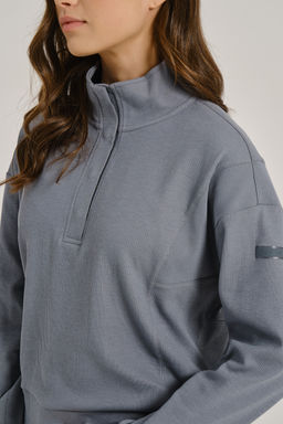 Свитшот Сине-зеленый