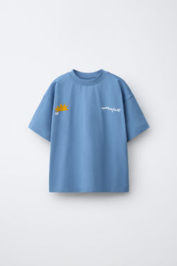 CAMISETA ESTAMPADA GR?FICO / Azul