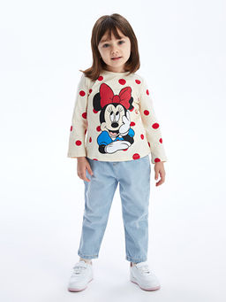 Basic K?z ?ocuk Jean Pantolon