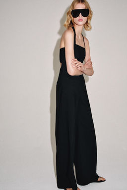 MONO CUELLO HALTER ZW COLLECTION / Negro - Zara фото 2