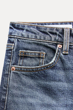 MID-RISE FLARED CROPPED TRF JEANS - Zara фото 4