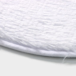 Коврик Доляна Пушистик, 38?59 см, белый  фото 7